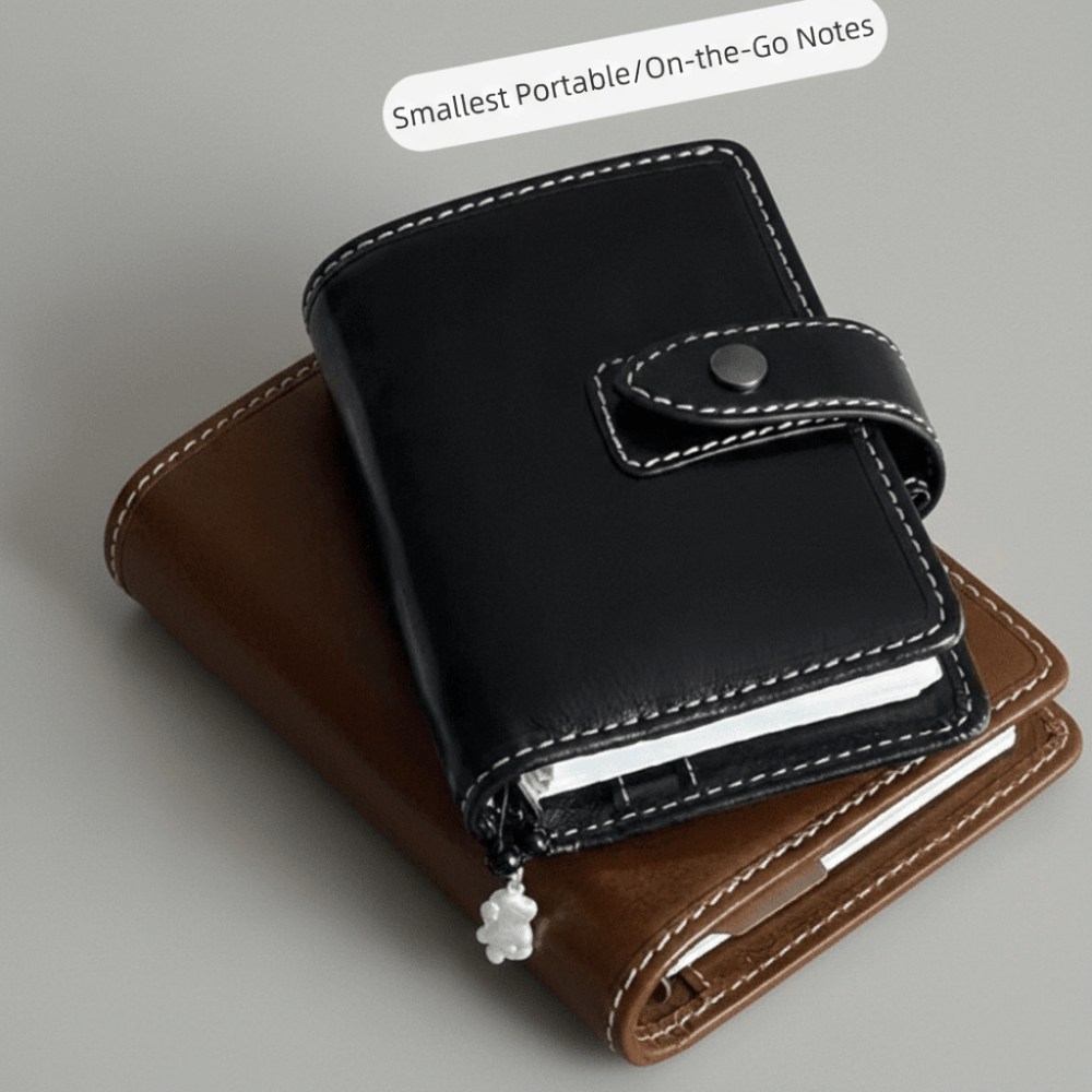 Travel Notebook Journal - Quaderno M5 con Copertina Rigida e