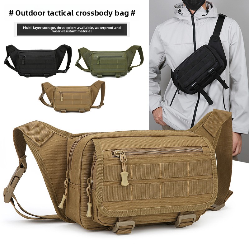 Travel Accessories Bike - Marsupio tattico da uomo Marsupio in
