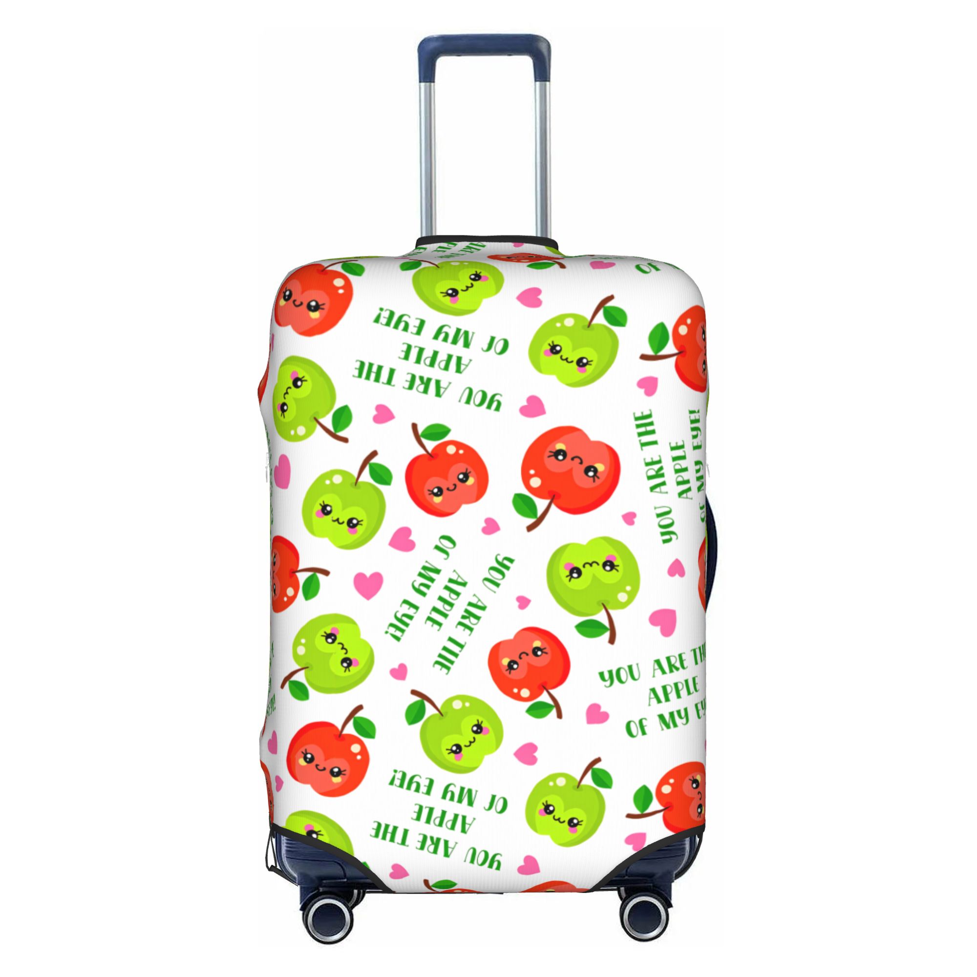 Travel Accessories Apple - Copertura per bagagli Kawaii Apple Cute
