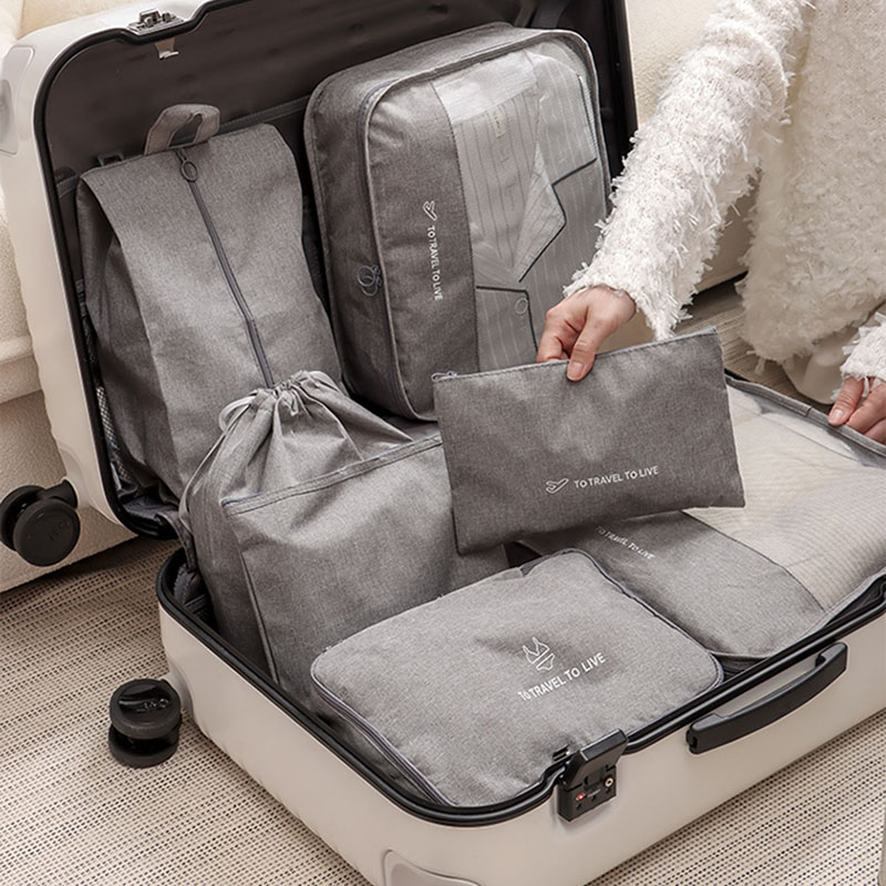 Travel Accessories Kit For Women - Set di 7 cubi da viaggio