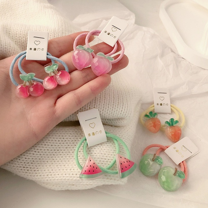 Travel Accessories For Toddlers - Elastici per capelli carota per bambini