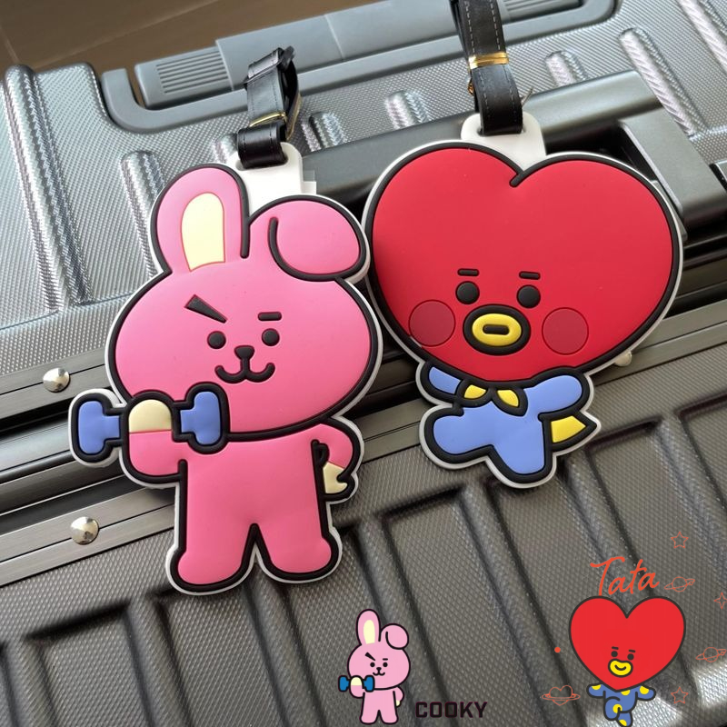 Travel Accessories In Bulk - Portachiavi BT21 a forma di cartone