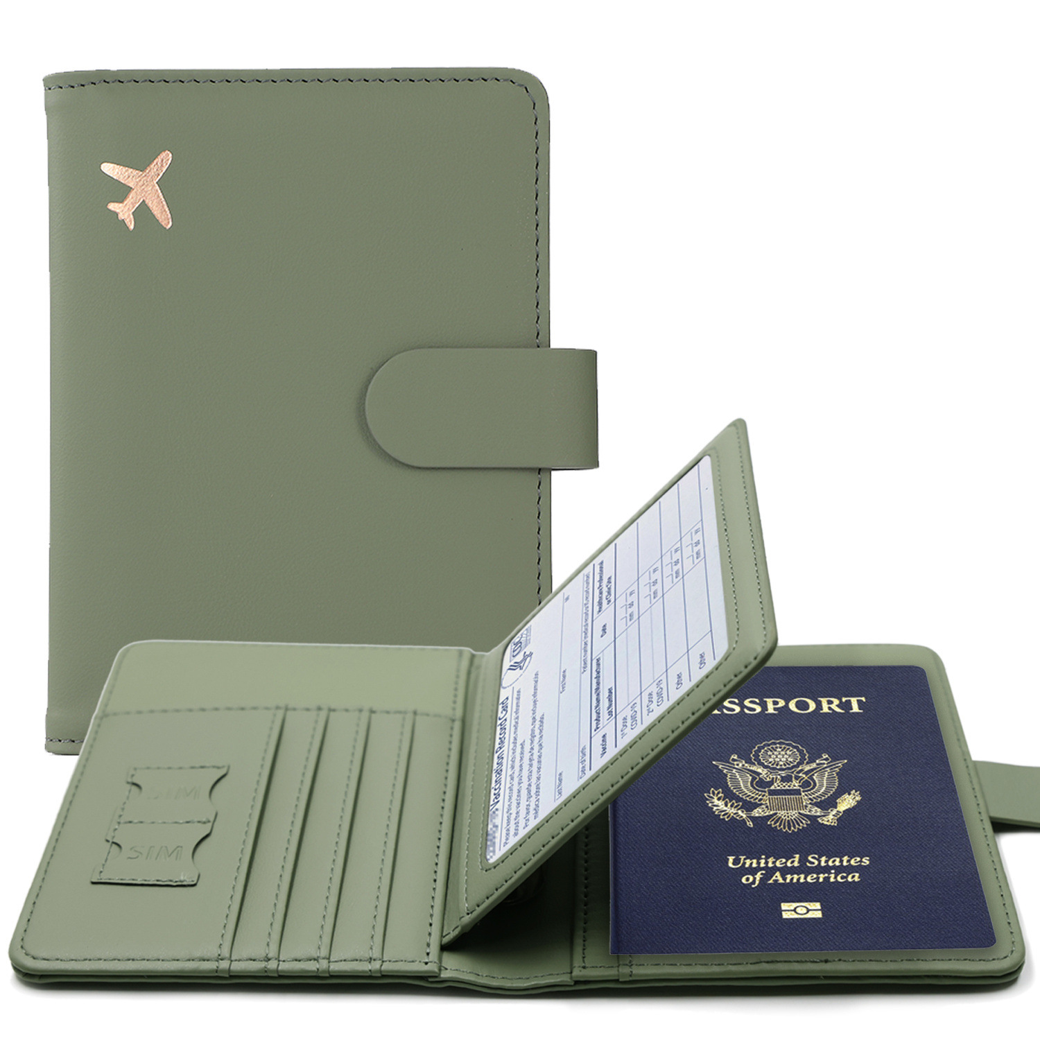 Passport Holder Rfid - Custodia per passaporto RFID Porta passaporto
