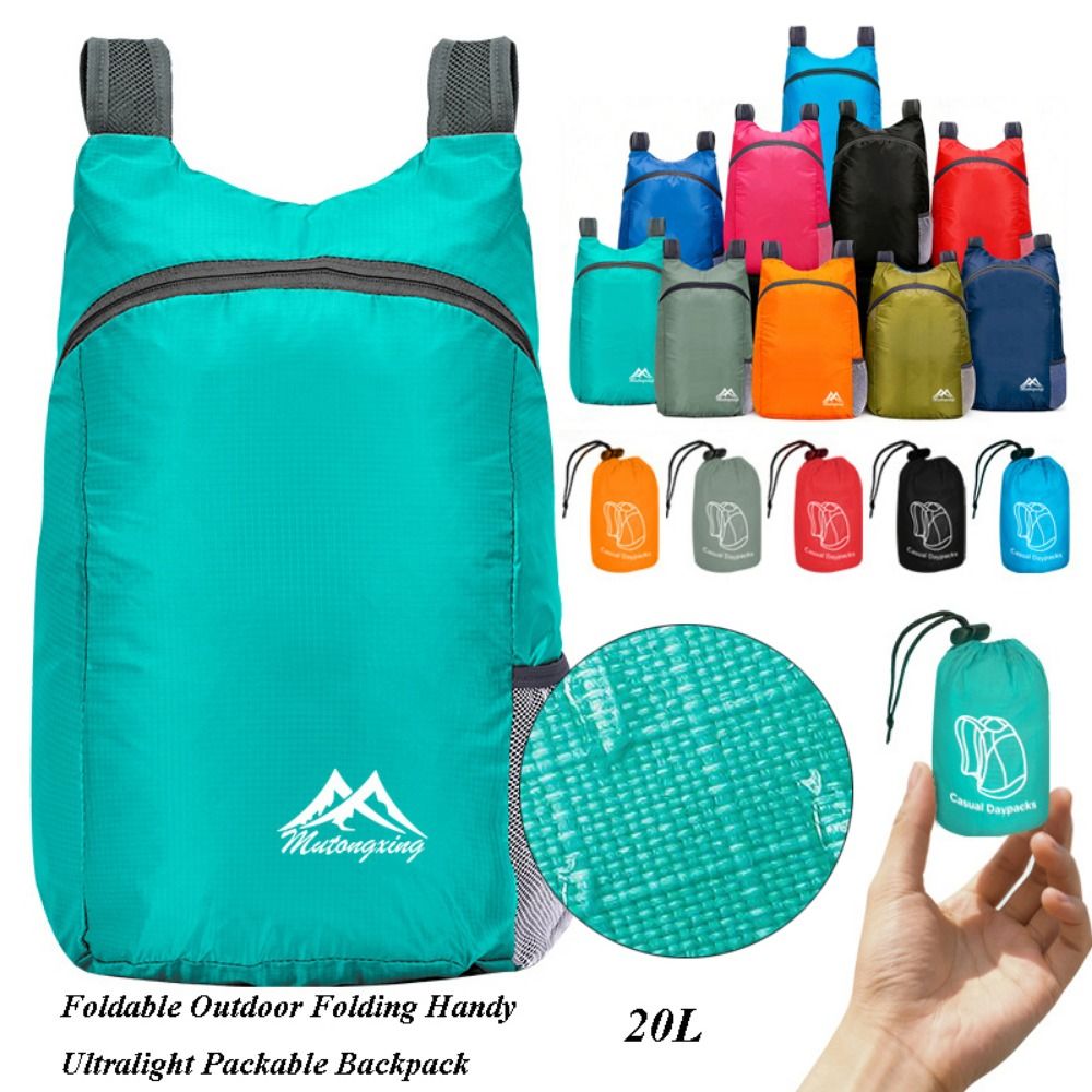 Packable Daypack Foldable - Nuovo Zaino Portatile da 20L Pieghevole,