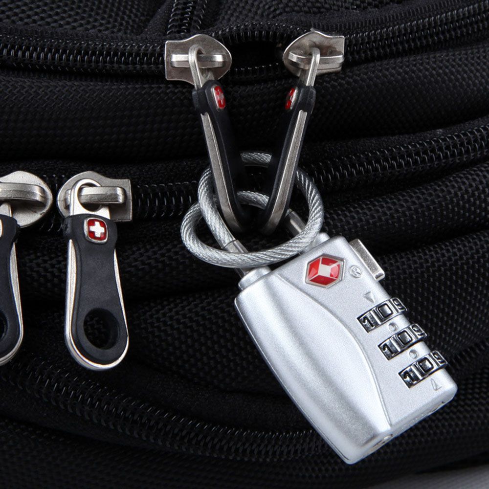 Cable Lock Combination - Lucchetto per Bagagli Impermeabile con Cavo,