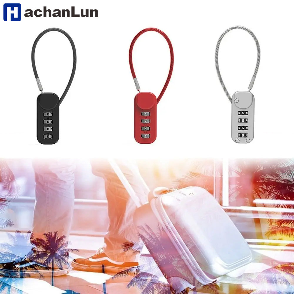 Cable Lock Combination - Lucchetto con password a 4 cifre