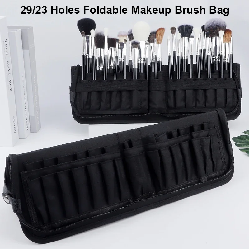 Travel Accessories Holder - Borsa per pennelli per trucco pieghevole