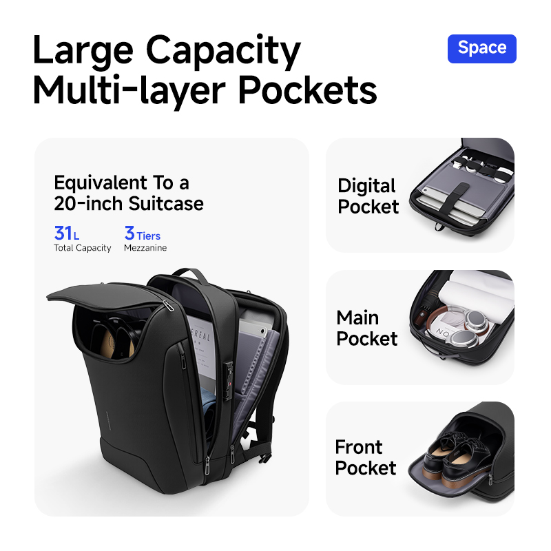 Zaino Smart da Uomo MARK RYDEN - Shoe Bag Travel recensione e prezzo