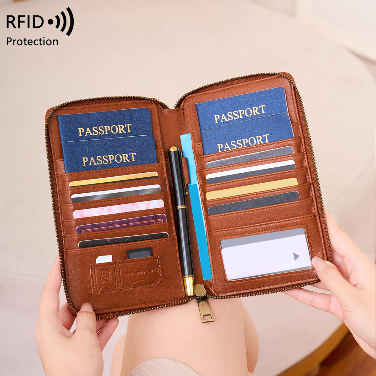 Portafoglio Passaporto con Des - Passport Holder Rfid recensione e prezzo