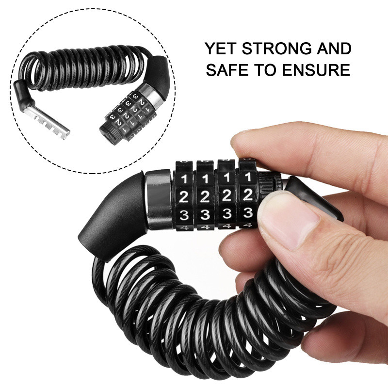 Catena Antifurto D1 per Moto e - Cable Lock Combination recensione e prezzo