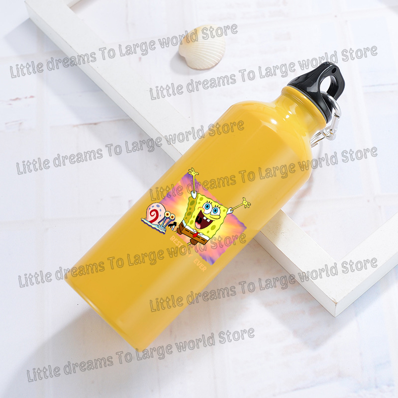 Borraccia in Alluminio SpongeB - Travel Accessories Bike recensione e prezzo
