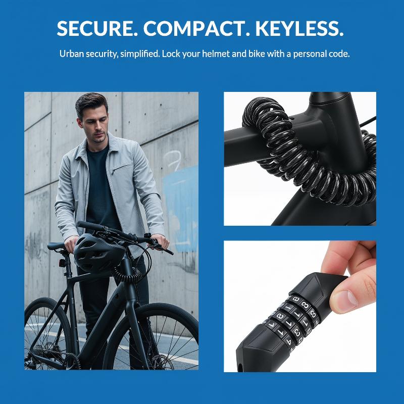 Nuova Catena Antifurto per Mot - Cable Lock Combination recensione e prezzo