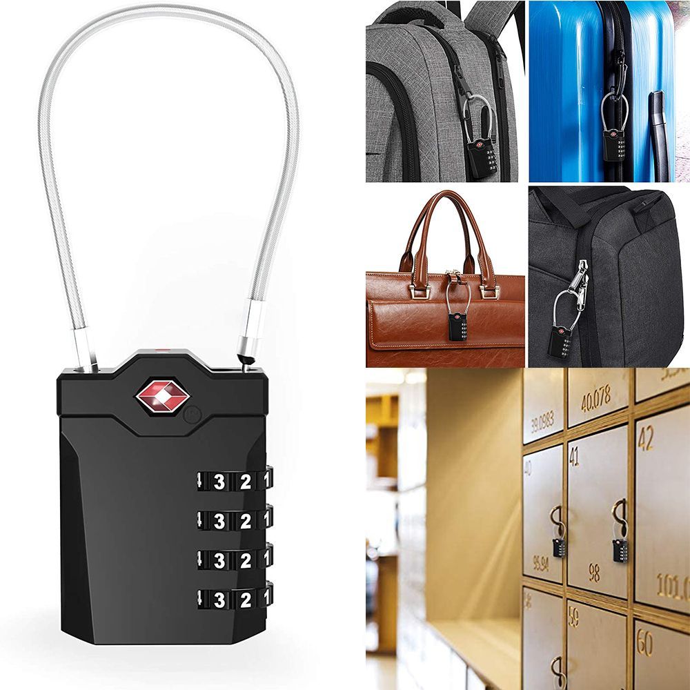Lucchetto per bagagli con cavo - Cable Lock Combination recensione e prezzo