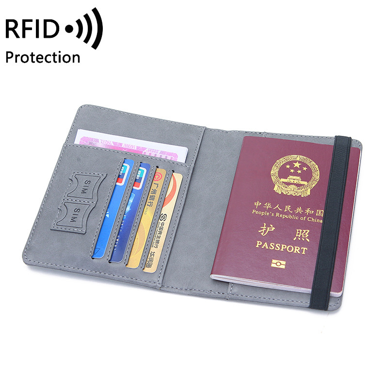 Porta passaporto unisex in pel - Passport Holder Rfid recensione e prezzo