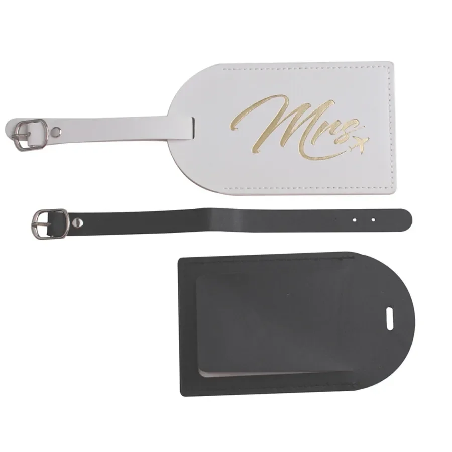 2 pz/set Mr Mrs Coppie Etichet - Travel Accessories In Bulk recensione e prezzo