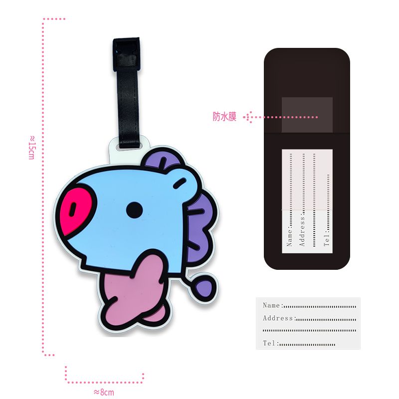 Portachiavi BT21 a forma di ca - Travel Accessories In Bulk recensione e prezzo