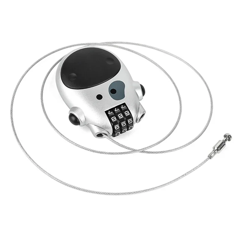 Lucchetto con codice per casco - Cable Lock Combination recensione e prezzo