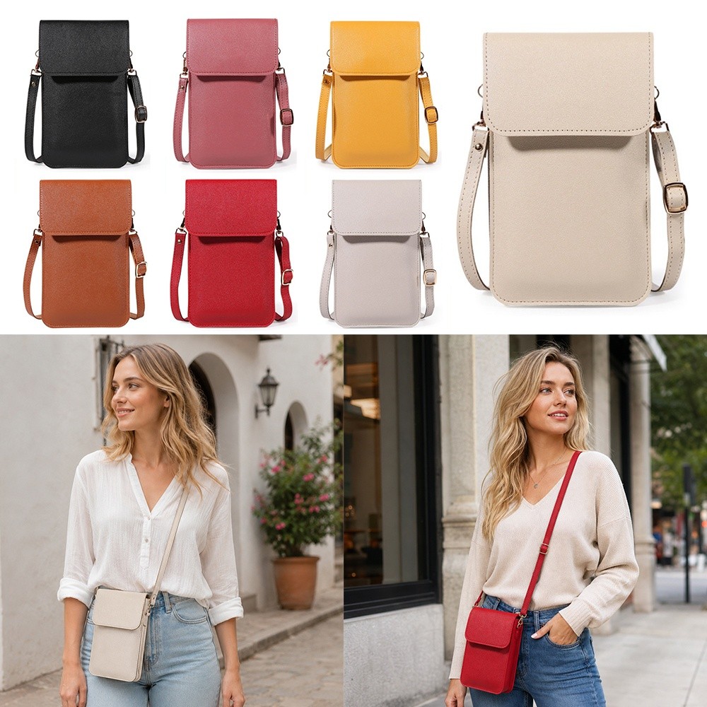 Borsa per Telefono in Pelle PU - Passport Holder Rfid recensione e prezzo