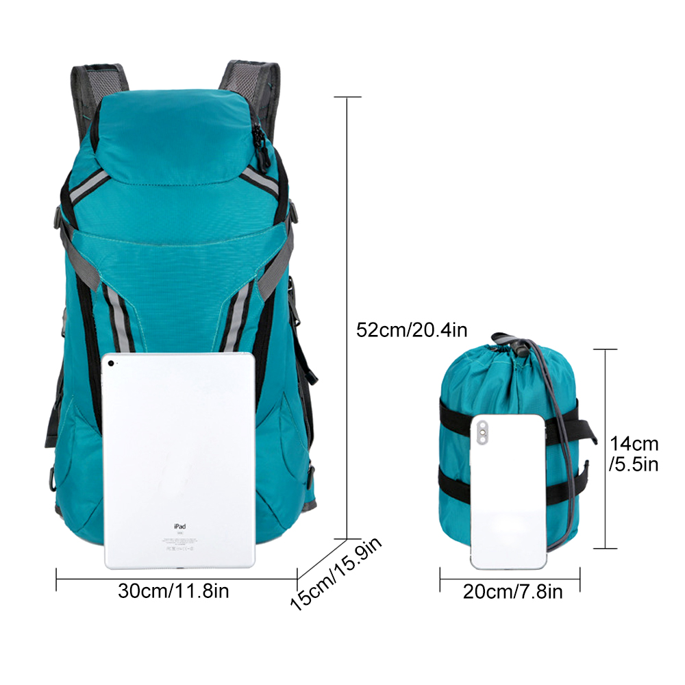 1 ZAINO PIEGHEVOLE da trekking - Packable Daypack Foldable recensione e prezzo